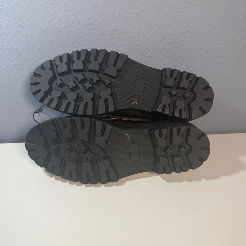 Arizona Jean Co Lillie Loafers Women 9 Brown New Lug Sole Penny Slip On Shoes - Picture 6 of 7